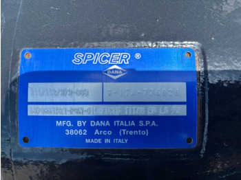 Excavator DANA ITALIA S.R.L SPICER / DANA - REAR AXLE: picture 3 Excavator DANA ITALIA S.R.L SPICER / DANA - REAR AXLE: picture 3