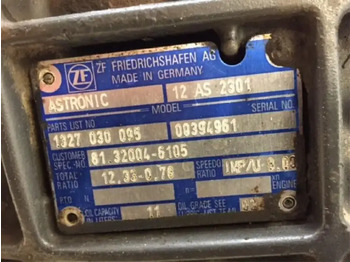 Gearbox and parts MAN