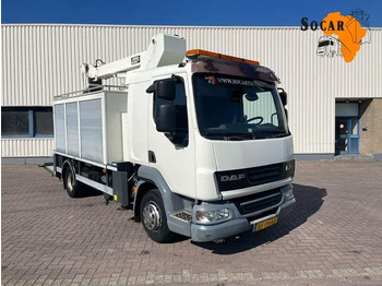 Truck with aerial platform DAF LF 45 160