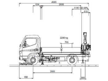 Open body delivery van