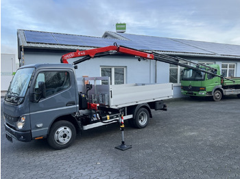 New Open body delivery van FUSO 6S15 Pritsche 3.0m Kran 4xhydr. Funk!: picture 2
