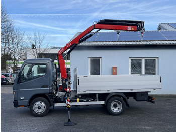 New Open body delivery van FUSO 6S15 Pritsche 3.0m Kran 4xhydr. Funk!: picture 3