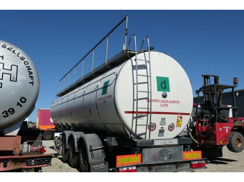 Tanker semi-trailer Menci SA 105/Lebensmittel/32.000 ltr./Iso/Spülleitung: picture 4