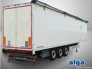 Closed box semi-trailer