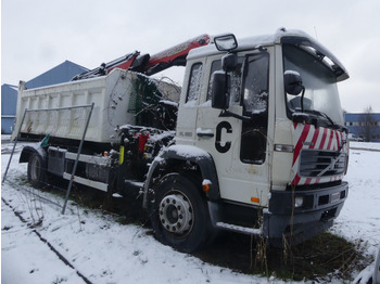 Tipper, Crane truck REF:Imat : PLI988 - Camion benne + grue auxiliaire Volvo FLE6E 19.0 (2004-216.733 km): picture 2