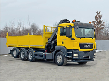 Tipper, Crane truck MAN TGS 35.400 * HIAB 244 EP - 5 HIPRO + FUNK * 8x4: picture 3 Tipper, Crane truck MAN TGS 35.400 * HIAB 244 EP - 5 HIPRO + FUNK * 8x4: picture 3