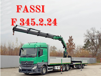 Crane truck MERCEDES-BENZ Actros