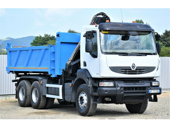 Crane truck, Tipper Renault KERAX 370 DXI* HIAB 122B-3 HIDUO/FUNK * 6x4: picture 4 Crane truck, Tipper Renault KERAX 370 DXI* HIAB 122B-3 HIDUO/FUNK * 6x4: picture 4