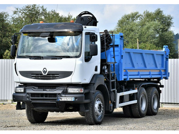 Crane truck, Tipper Renault KERAX 370 DXI* HIAB 122B-3 HIDUO/FUNK * 6x4: picture 5 Crane truck, Tipper Renault KERAX 370 DXI* HIAB 122B-3 HIDUO/FUNK * 6x4: picture 5