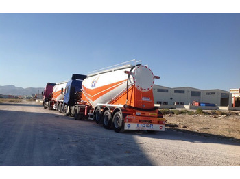 New Tanker semi-trailer for transportation of cement LIDER 2022 MODEL NEW CEMENT TANKER: picture 4