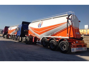 New Tanker semi-trailer for transportation of cement LIDER 2022 MODEL NEW CEMENT TANKER: picture 3