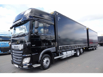 Curtain side truck DAF XF 480 / ZESTAW TANDEM / 120 M3 / PRZEJAZDOWY / I-PARK COOL / 20: picture 2 Curtain side truck DAF XF 480 / ZESTAW TANDEM / 120 M3 / PRZEJAZDOWY / I-PARK COOL / 20: picture 2