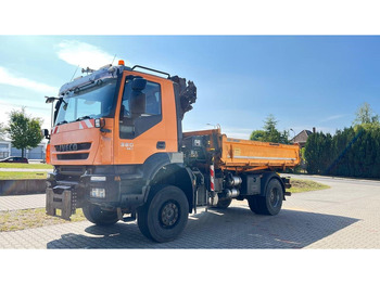 Tipper, Crane truck Iveco Trakker 360 EEV - 3 way tipper + crane: picture 2 Tipper, Crane truck Iveco Trakker 360 EEV - 3 way tipper + crane: picture 2