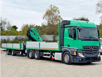 Dropside/ Flatbed truck, Crane truck Mercedes-Benz ACTROS 2645* FASSI F345 RA 2.4/FUNK+Anhänger: picture 4 Dropside/ Flatbed truck, Crane truck Mercedes-Benz ACTROS 2645* FASSI F345 RA 2.4/FUNK+Anhänger: picture 4