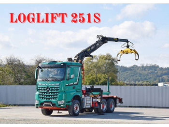 Logging truck MERCEDES-BENZ Arocs 3363