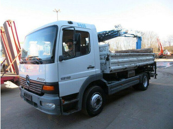 Tipper, Crane truck Mercedes-Benz ATEGO 1218: picture 3 Tipper, Crane truck Mercedes-Benz ATEGO 1218: picture 3