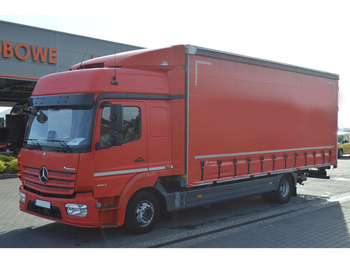 Curtain side truck MERCEDES-BENZ Atego 824