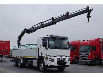 Dropside/ Flatbed truck RENAULT C 380