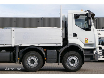 Dropside/ Flatbed truck, Crane truck Renault Premium 430DXi: picture 5