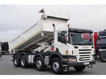 Tipper Scania P 380 / 8x4 / WYWROTKA / HYDROBURTA / BORDMATIC / SPROWADZONA /: picture 4
