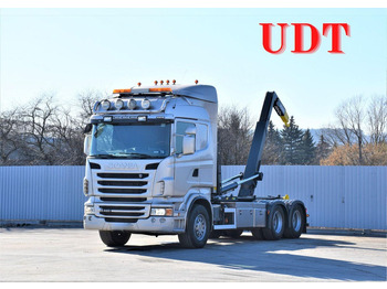 Hook lift truck Scania R 480 Abrollkipper * 6x4 * Top Zustand !: picture 2
