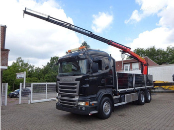 Scania R620 Flatbed + crane PK 22002 EH 6x2 leasing Scania R620 Flatbed + crane PK 22002 EH 6x2: picture 4