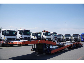Low loader semi-trailer
