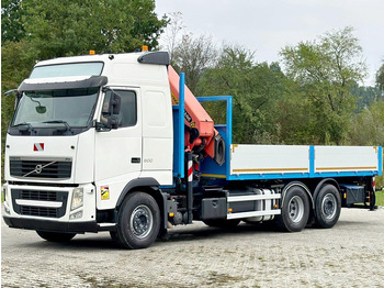 Dropside/ Flatbed truck, Crane truck Volvo FH 500: picture 3 Dropside/ Flatbed truck, Crane truck Volvo FH 500: picture 3