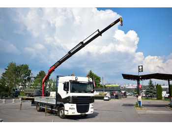 Crane truck DAF XF 105 410