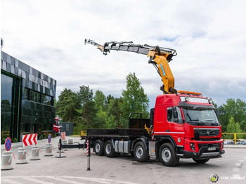 Crane truck Volvo  FMX 500 8x2 Effer 585 Fly Jib Winch Crane Kran: picture 3