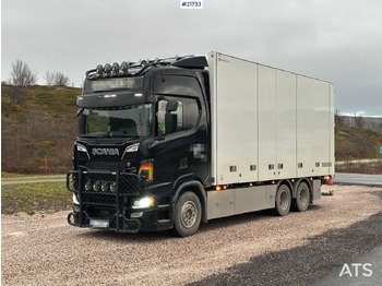 Box truck SCANIA S 580