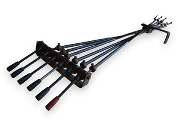 Spare parts for Truck mounted crane HIAB bilateral levers for 6 functions MBH-U: picture 2