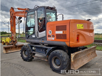 Wheel excavator Hitachi ZX140W-3: picture 3