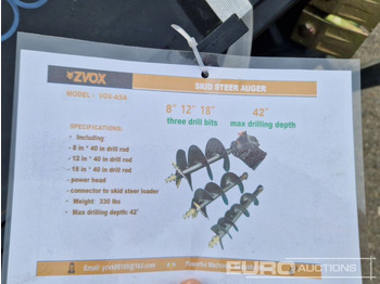 Attachment for Skid steer loader Unused 2025 Zvox VOX-ASA: picture 5 Attachment for Skid steer loader Unused 2025 Zvox VOX-ASA: picture 5