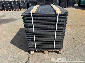 Construction equipment Pallet of Plastic Connectable Road Plates, 1200x800x28mm, 22kg per Plate (35 of): picture 4