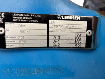 Seed drill Lemken Solitair 9 KA / 450-DS 125: picture 2 Seed drill Lemken Solitair 9 KA / 450-DS 125: picture 2