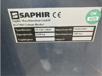 Soil tillage equipment Saphir Strohstriegel CleanStar 730: picture 3