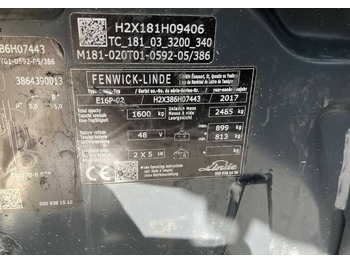Electric forklift Linde E16P-02: picture 4