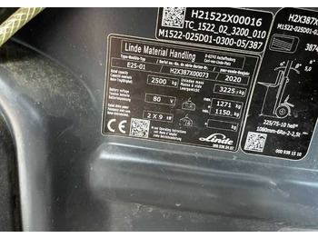 Electric forklift Linde E25-01: picture 4 Electric forklift Linde E25-01: picture 4