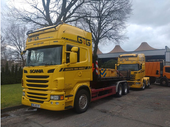 Hook lift truck Scania R 730 Abroller  voll Luft: picture 5