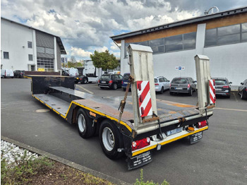 Low loader semi-trailer LinTrailers S2A 14 LSDN Teleskopierbar BPW-Achsen 57.000km: picture 3