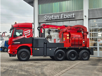 Logging truck, Crane truck Mercedes-Benz TUROX 8x8 Eschlböck Biber 92 Holzhacker / 1.512h: picture 5 Logging truck, Crane truck Mercedes-Benz TUROX 8x8 Eschlböck Biber 92 Holzhacker / 1.512h: picture 5