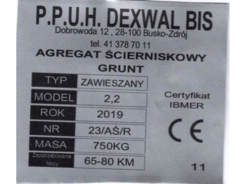 Cultivator Dexwal agregat podorywkowy Grunt 2,6 m: picture 2