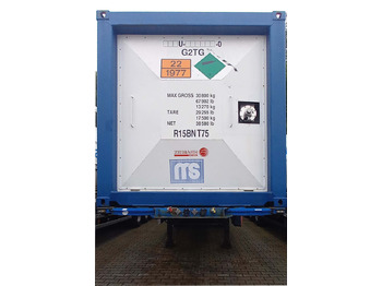 Tanker semi-trailer Ziemann LNG Methan Gas Cryogenic tank container 40ft tank: picture 2