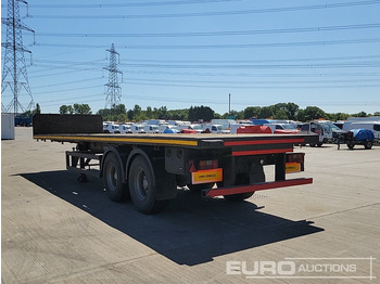 Dropside/ Flatbed semi-trailer 1999 Don-Bur Twin Axle Flatbed Trailer: picture 3