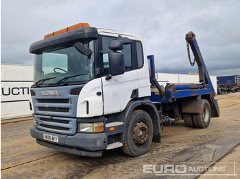 Skip loader truck SCANIA P 230