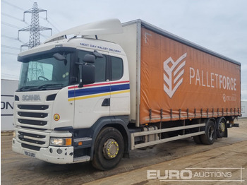 Curtain side truck SCANIA G 440