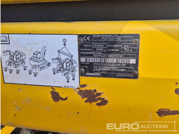 Crawler excavator 2021 Komatsu PC210LC-11E0: picture 2 Crawler excavator 2021 Komatsu PC210LC-11E0: picture 2
