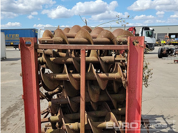 Attachment for Excavator Stillage of 11" Auger Flights: picture 2