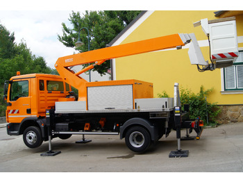 Truck with aerial platform MAN TGL 8.150/TÜV/ESDA 21,5m Hubarbeitsbühne/Steiger/EURO 5: picture 4